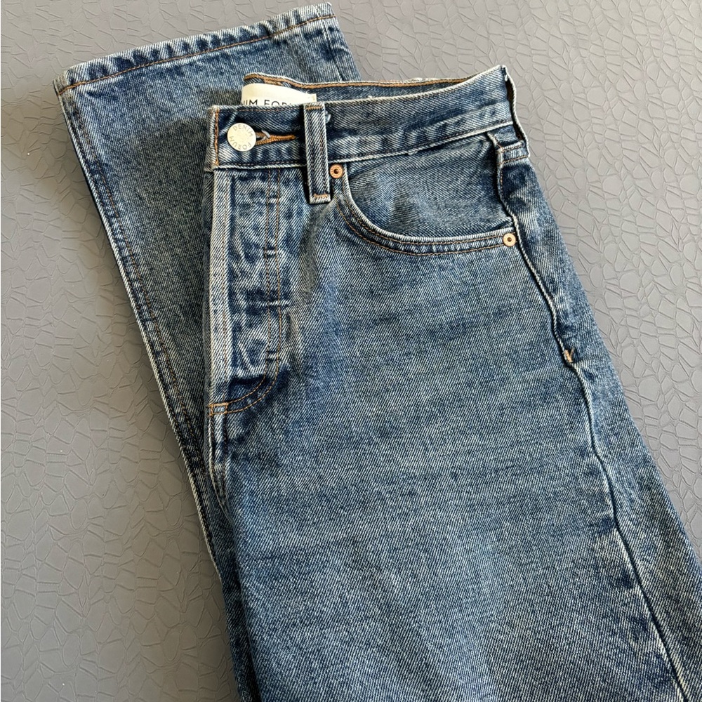 Aritzia Denim Forum Joni High Rise Loose Size 23